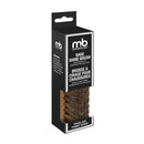TRAVEL BRUSH - HORSEHAIR - NATURAL BROWN