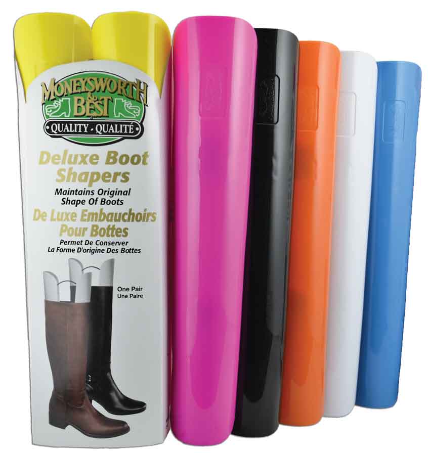 Moneysworth and Best Deluxe Boot Shapers - Assorted Colors (1 Pair)