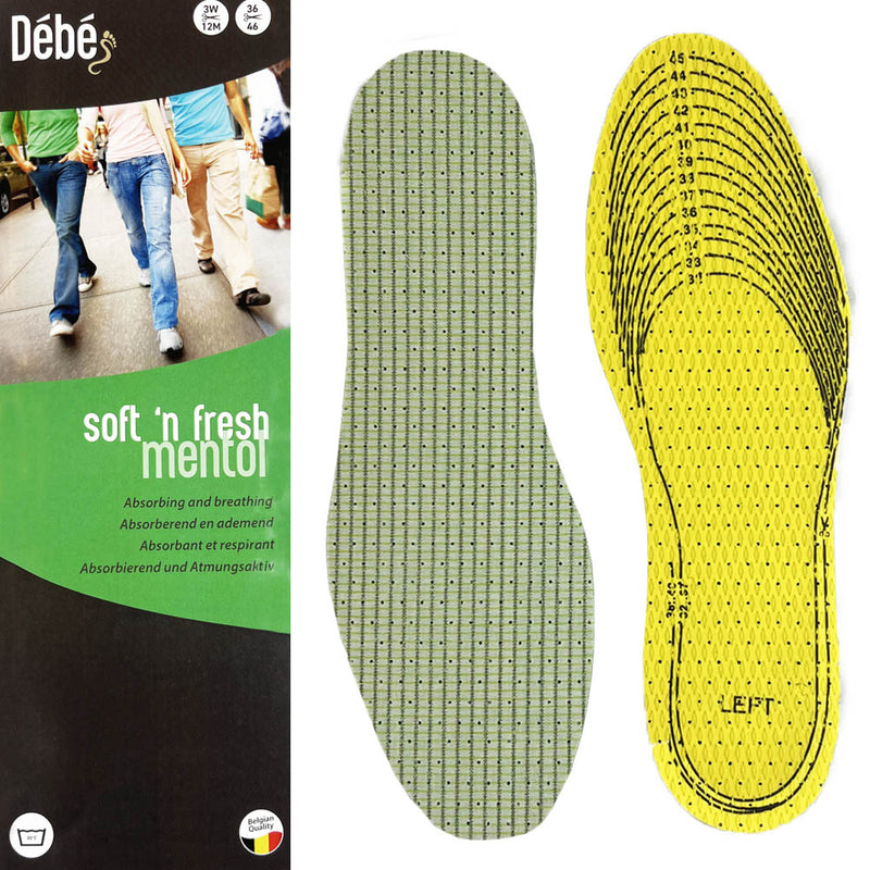 DEBE  MENTHOL INSOLE ONE SIZE