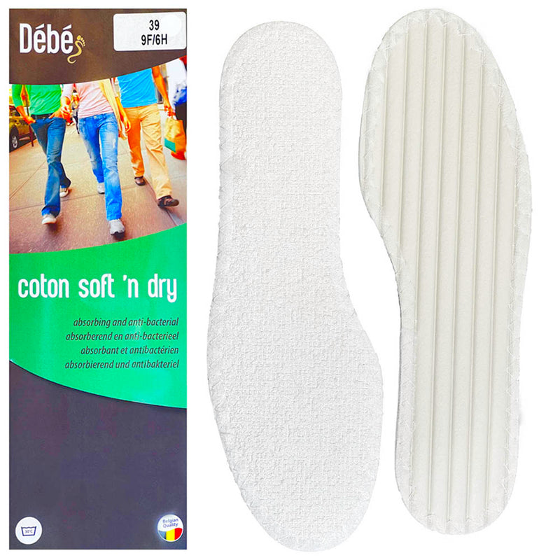 INSOLE COTON SOFT'N DRY