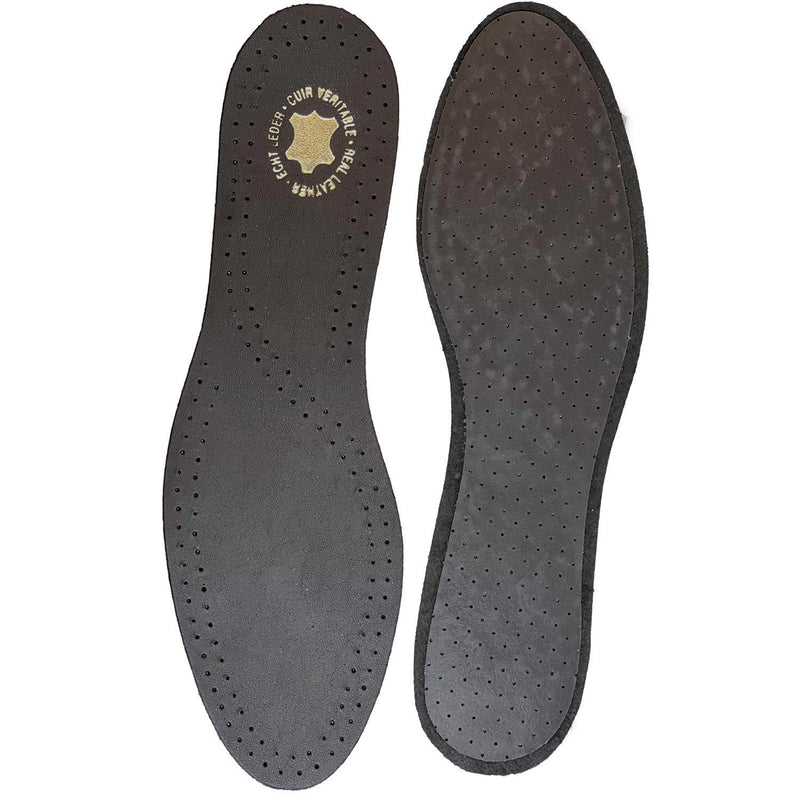 INSOLE PURE LEATHER BLACK