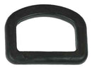 ANNEAUX EN D PLASTIQUE NOIR 